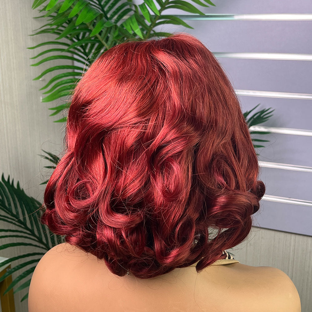 Special Customization Loose Bouncy Virgin Human Hair Wigs