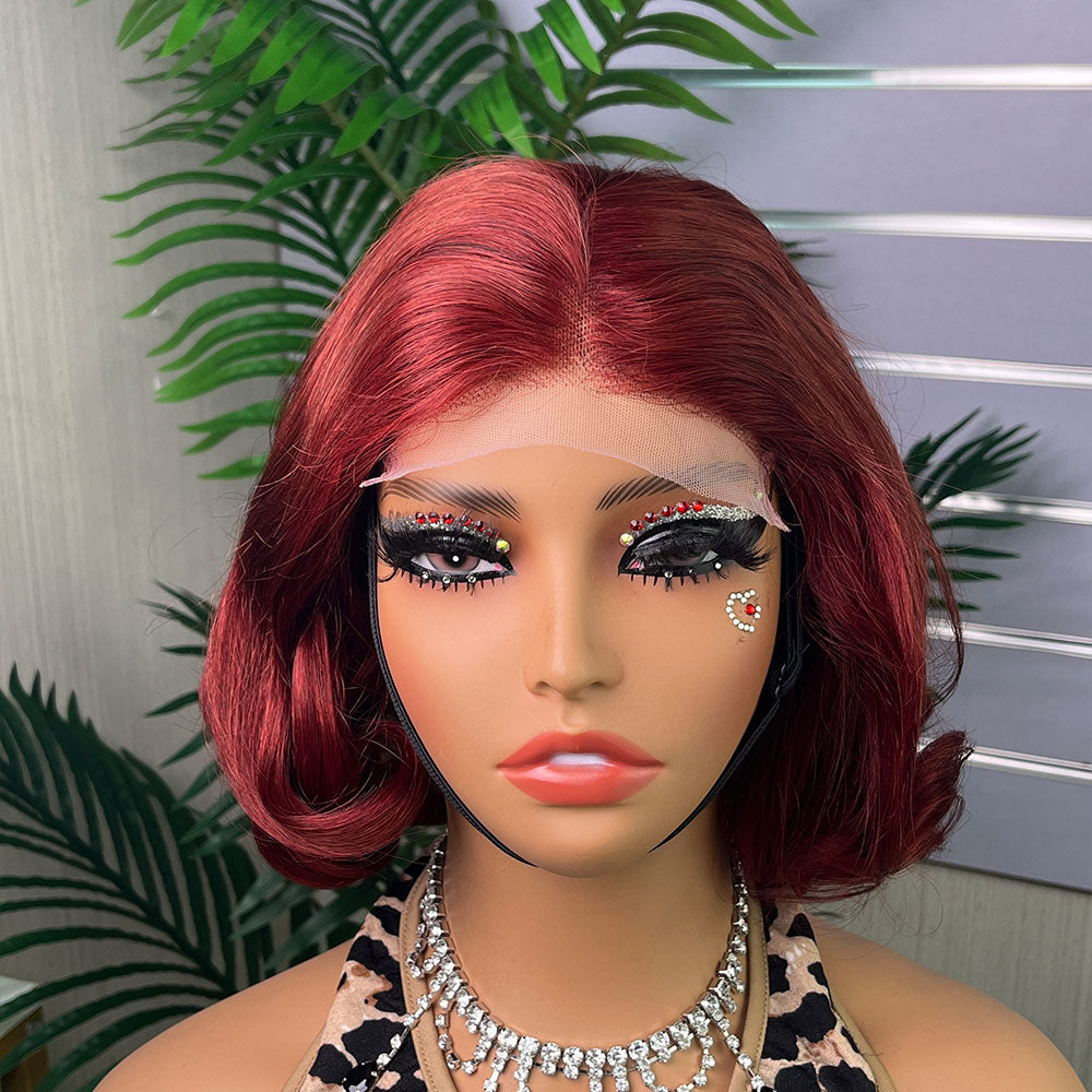 Special Customization Loose Bouncy Virgin Human Hair Wigs