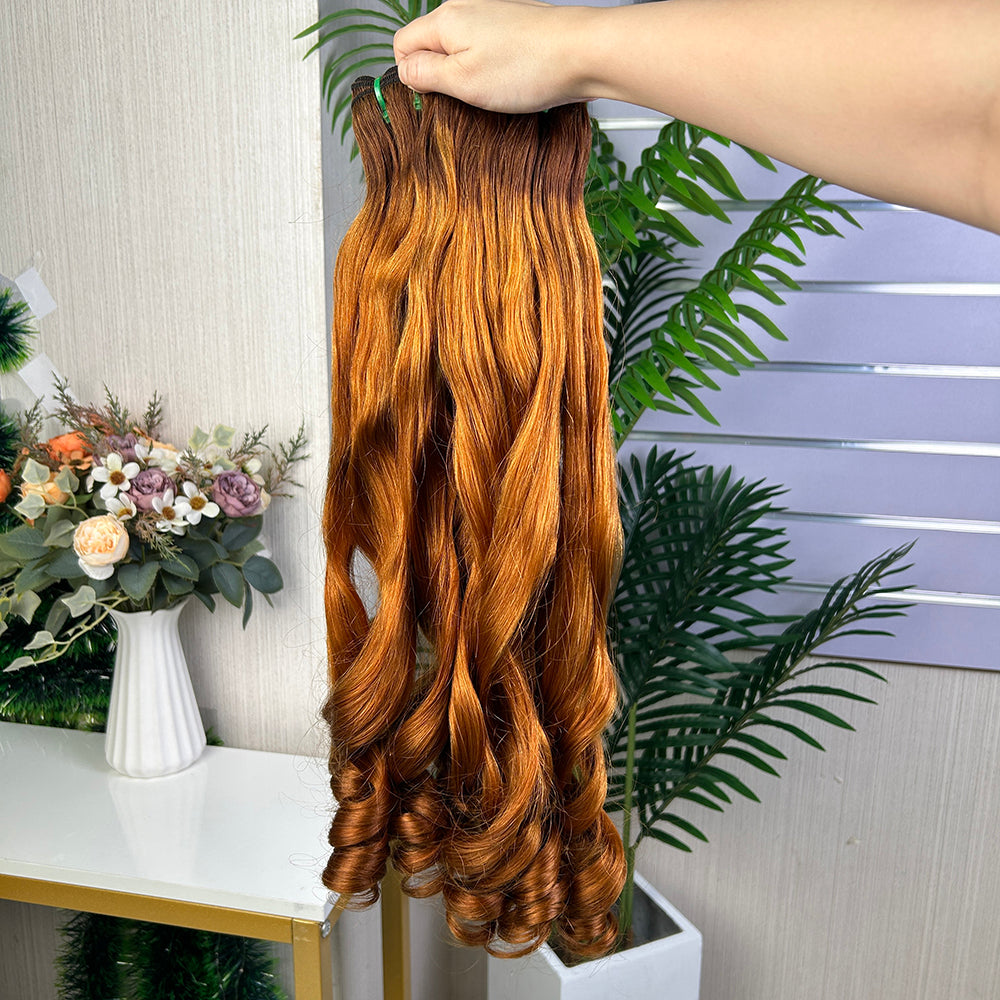 High Quality Bouncy Curly With 2 Bundles