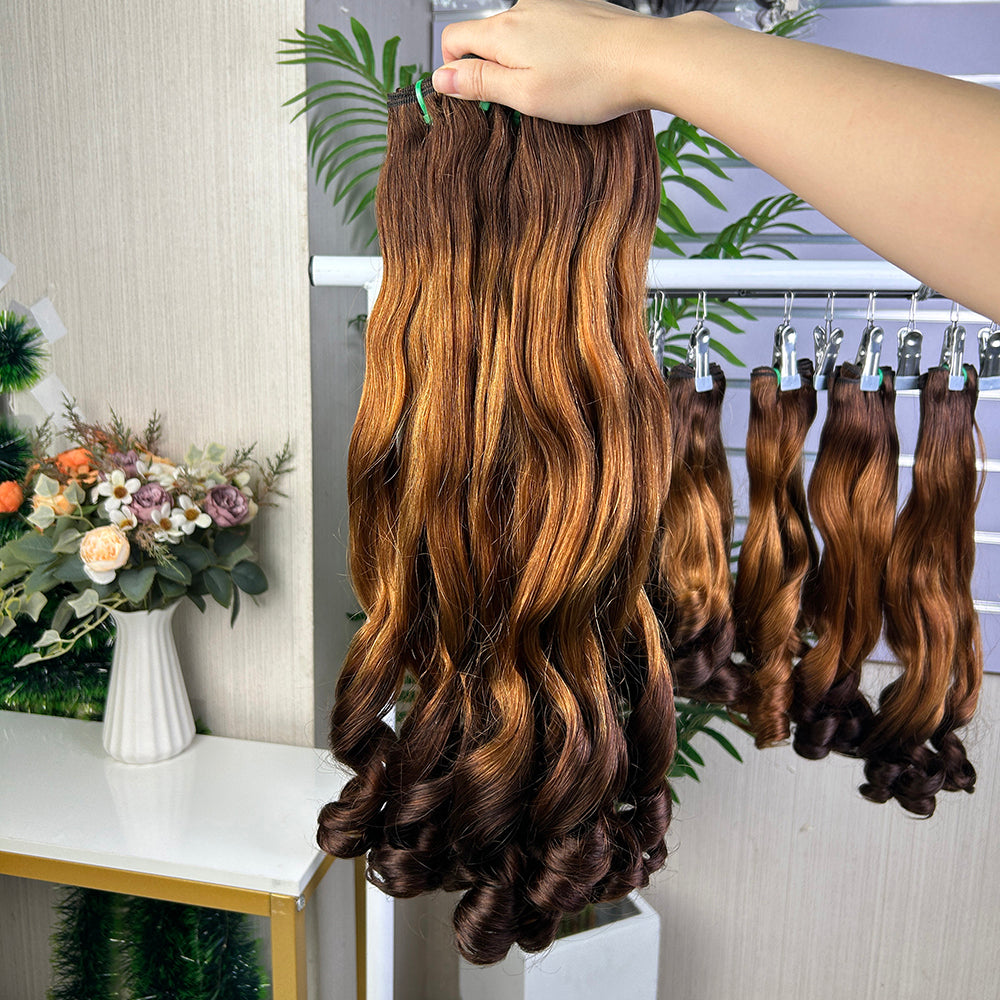 High Quality Bouncy Curly With 2 Bundles