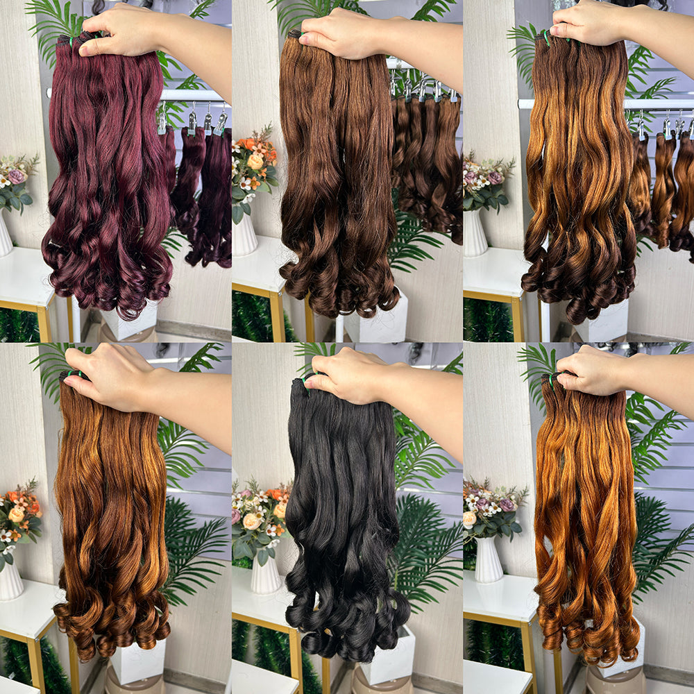 High Quality Bouncy Curly With 2 Bundles