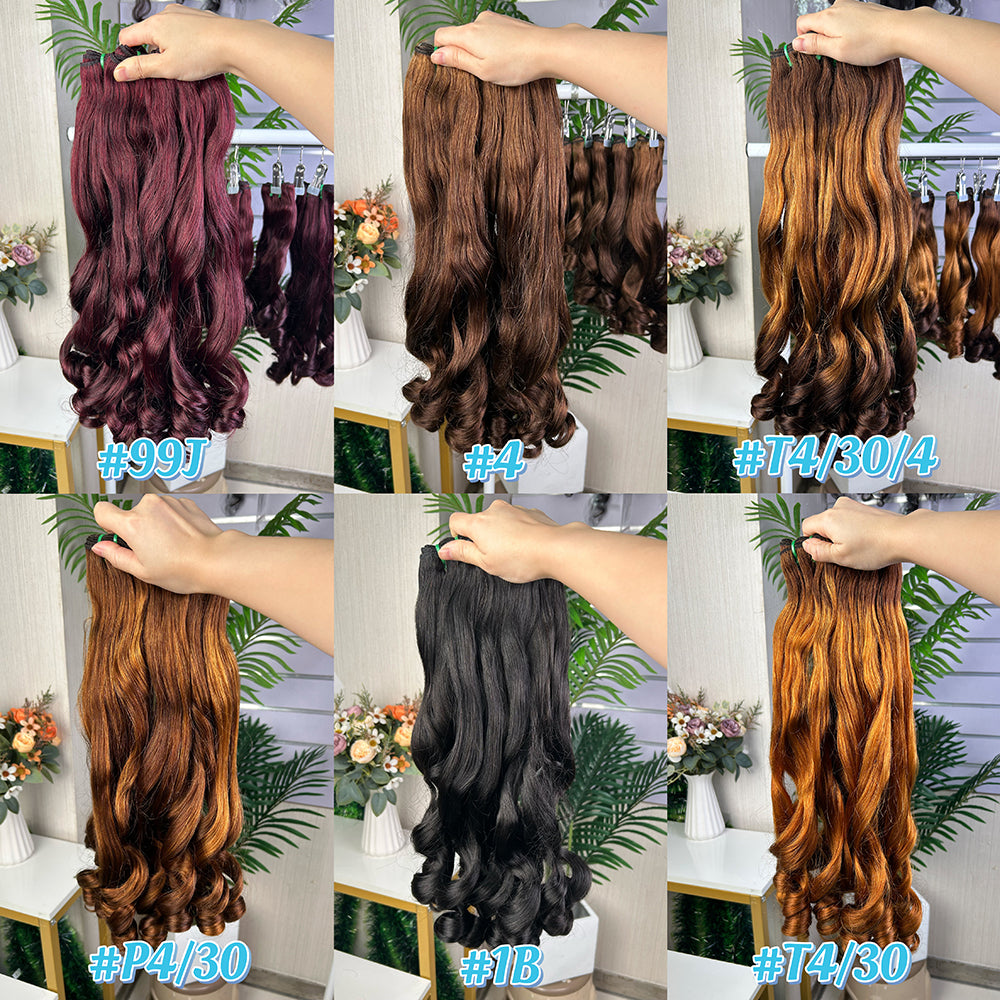 High Quality Bouncy Curly With 2 Bundles