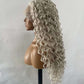 GuaranteeHair Special white color deep wave HD lace wig