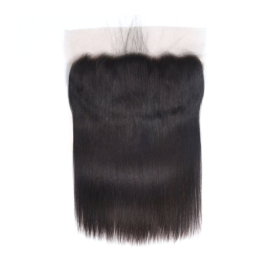 Lisse Remy Human Hair 13x4 Lace Frontal Noir Naturel