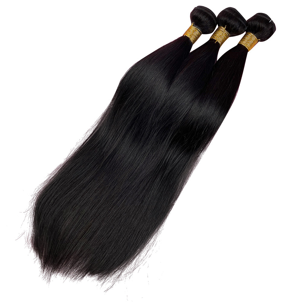 Guarenteehair Brand 100% Unprocessed Silky Straight Human Hair Bundles GHA8ST01