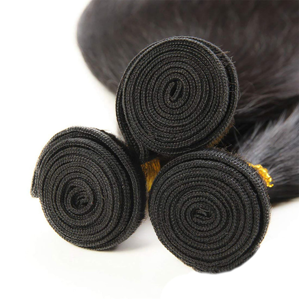 Guarenteehair Brand 100% Unprocessed Silky Straight Human Hair Bundles GHA8ST01
