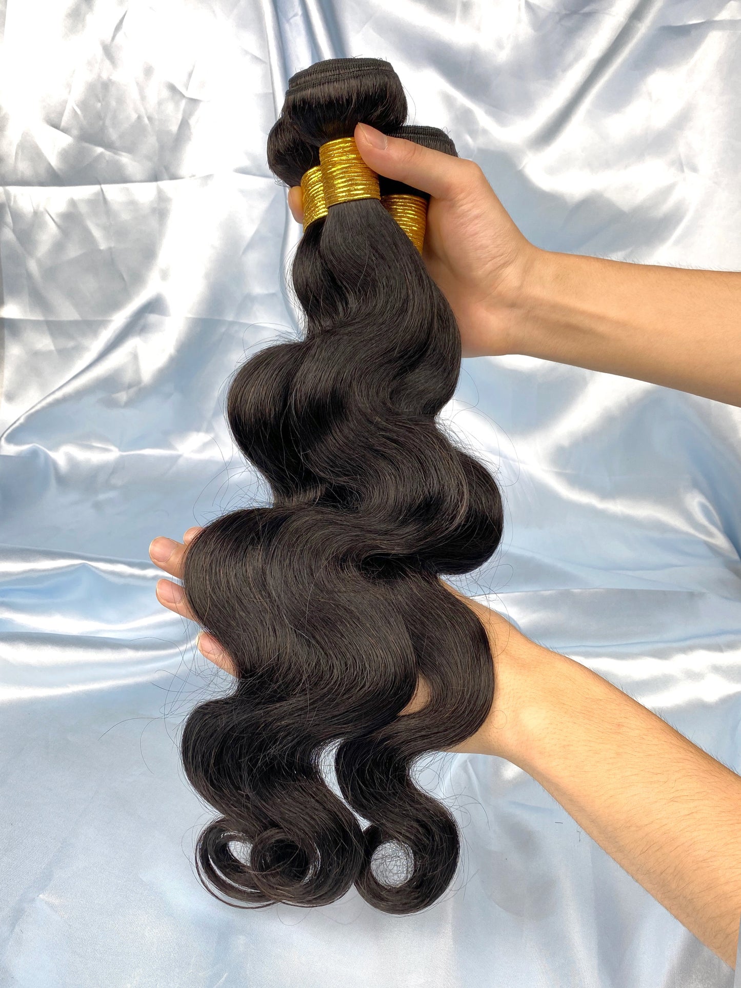 Body Wave 100% Cheveux Humains 3 Faisceaux Noir Naturel