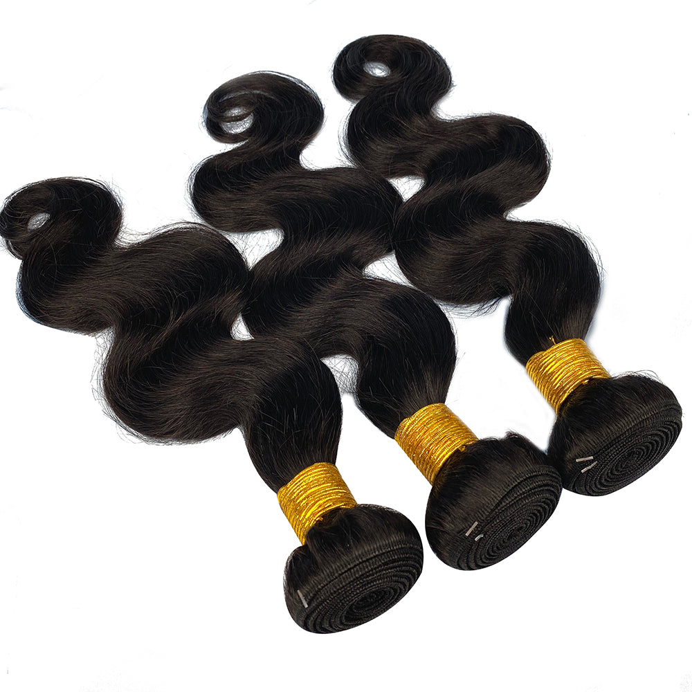 Guaranteehair Body Wave Tangle Free Brazilian Virgin Human Hair Bundles GHA8BW01