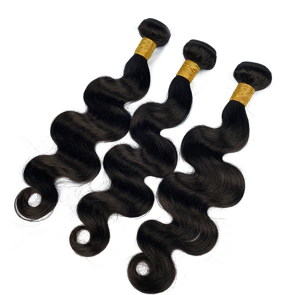 Guaranteehair Body Wave Tangle Free Brazilian Virgin Human Hair Bundles GHA8BW01