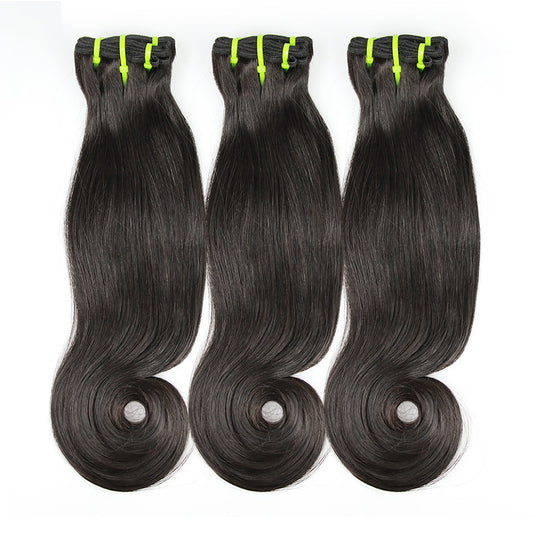 1b# Hook Straight Fumi Hair 3 Bundles Tissages de cheveux