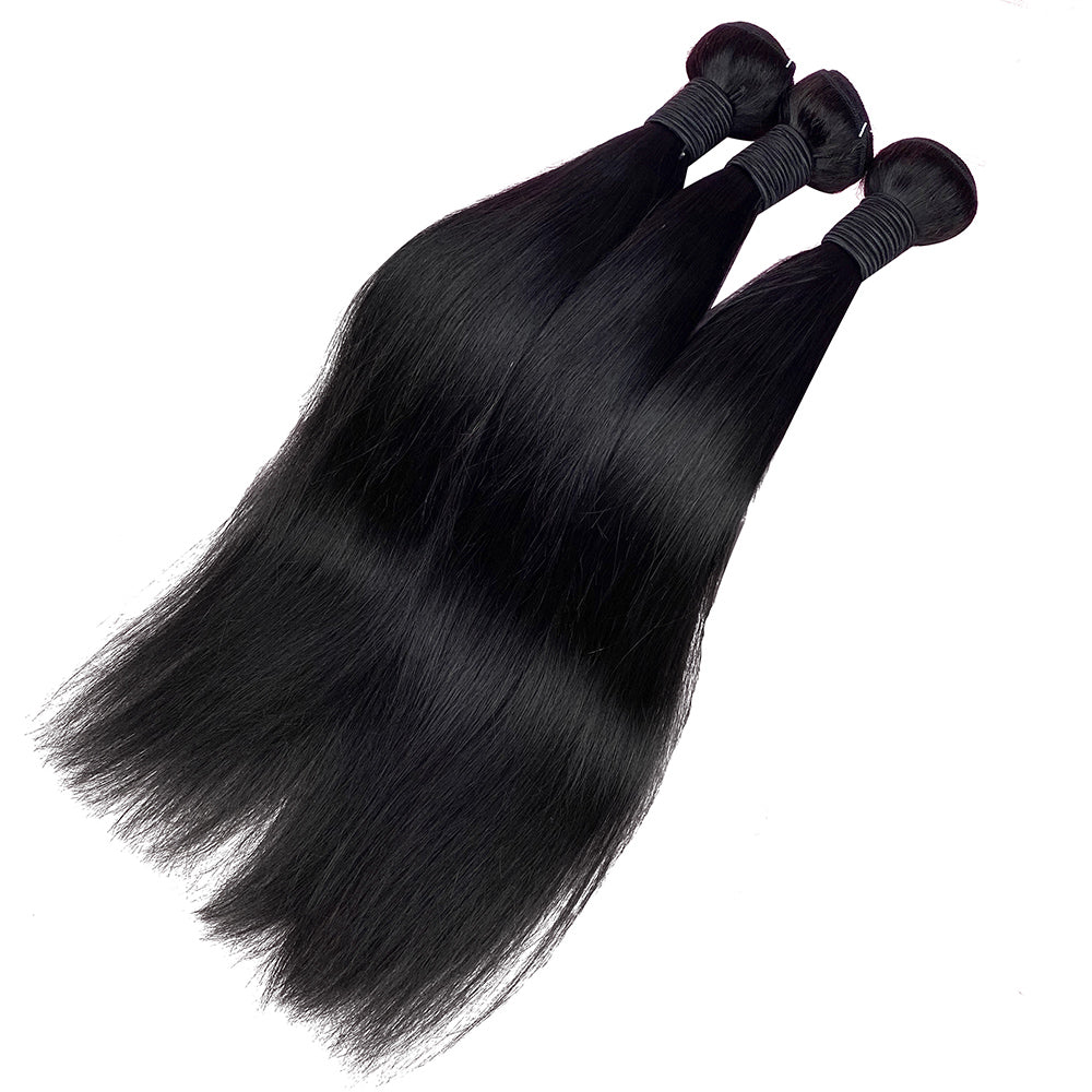 Guaranteehair Unprocessed Remy Straight Human Hair Bundles GHA9ST01