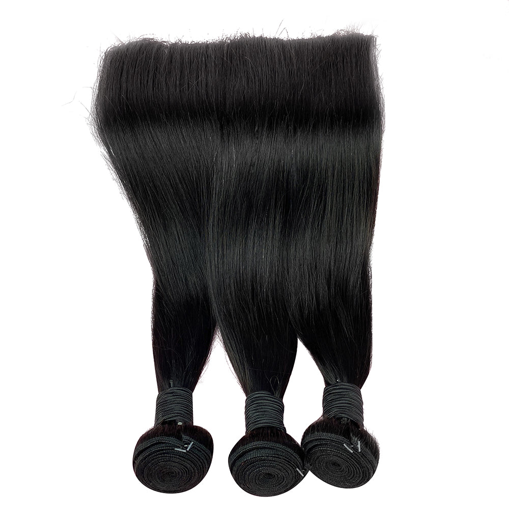 Guaranteehair Unprocessed Remy Straight Human Hair Bundles GHA9ST01