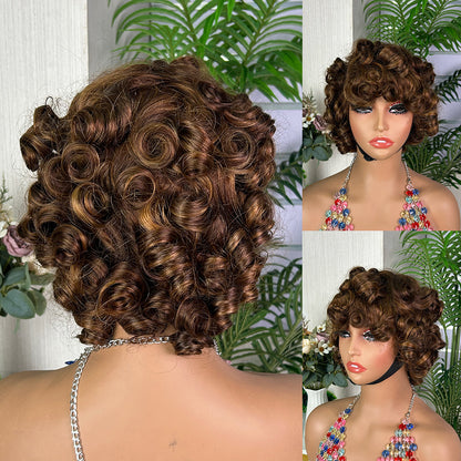 Haute Qualité Omber Bourgogne Remy Cheveux Humains 13x4 Dentelle Frontale Droite Cheveux Longs Perruques