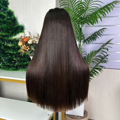 Nature Color Sdd Burmese Closure Super Double Drawn Bob Wigs