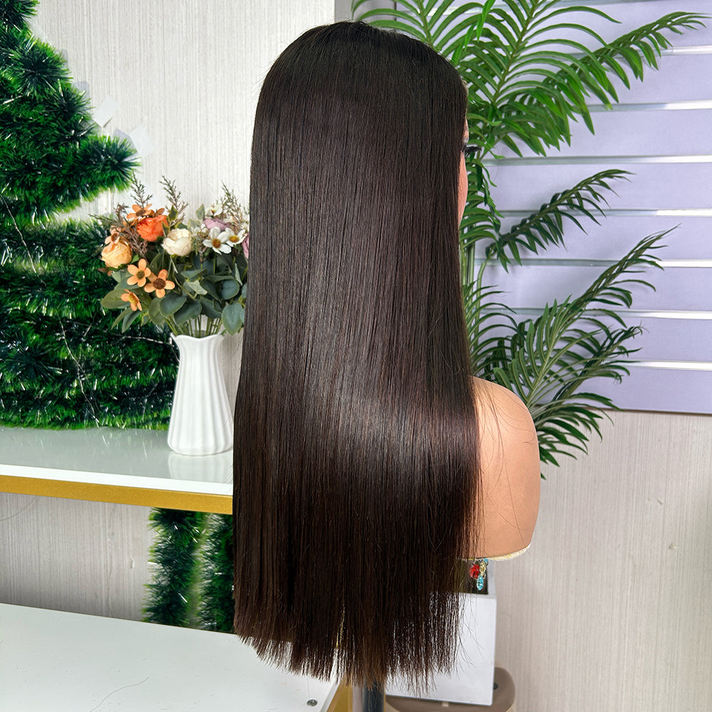 Nature Color Sdd Burmese Closure Super Double Drawn Bob Wigs