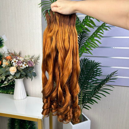 High Quality Bouncy Curly With 2 Bundles