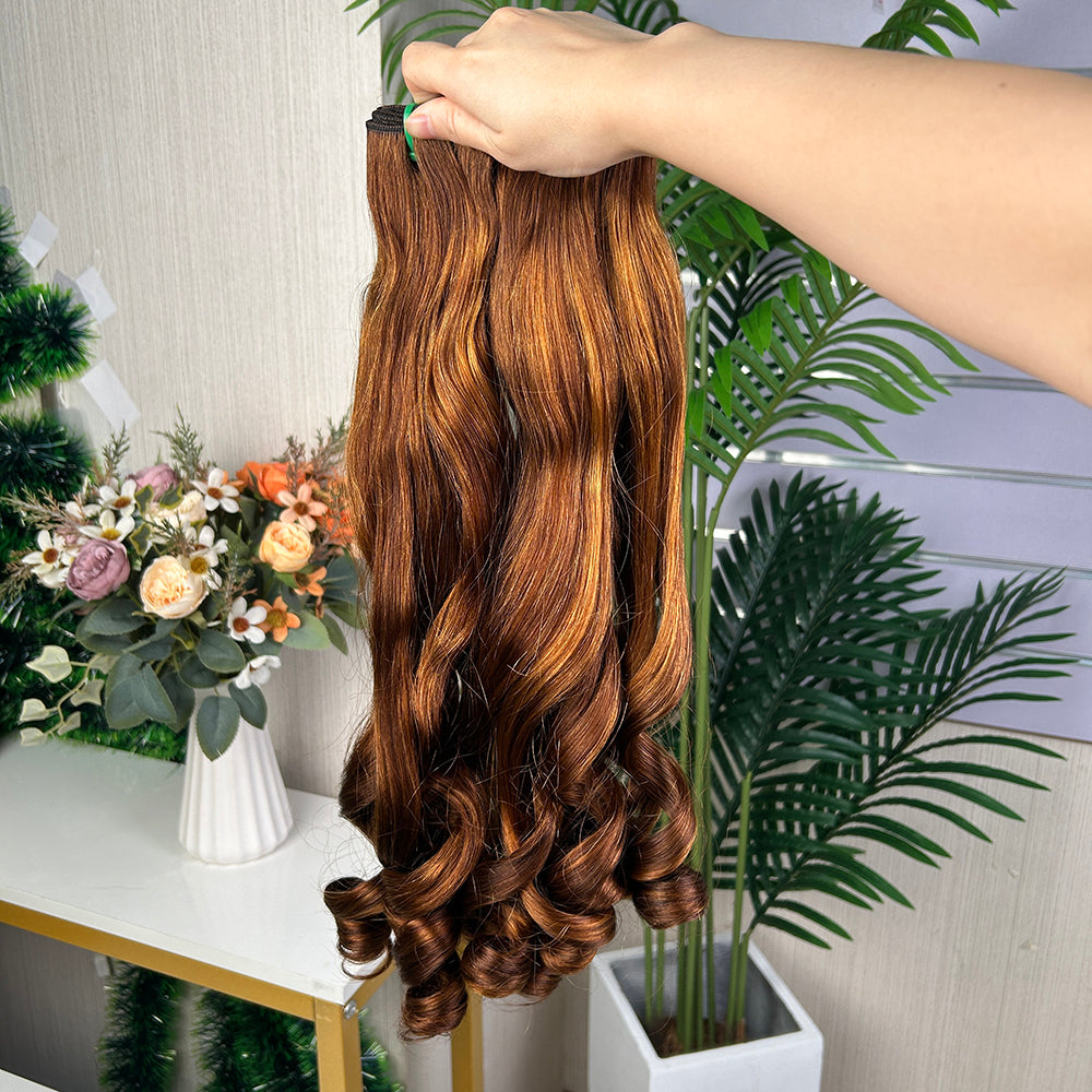 High Quality Bouncy Curly With 2 Bundles