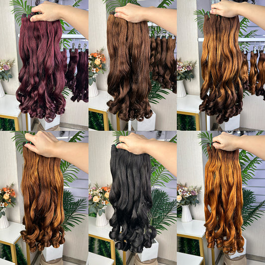 High Quality Bouncy Curly With 2 Bundles