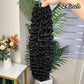 Nature Black Remy Hair Sdd Burmese Curly Hair With 2 Bundles