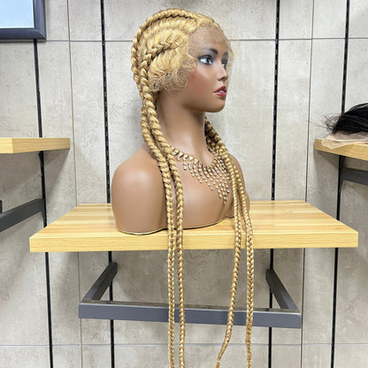Blonde 613 Synthetic Braided Wig