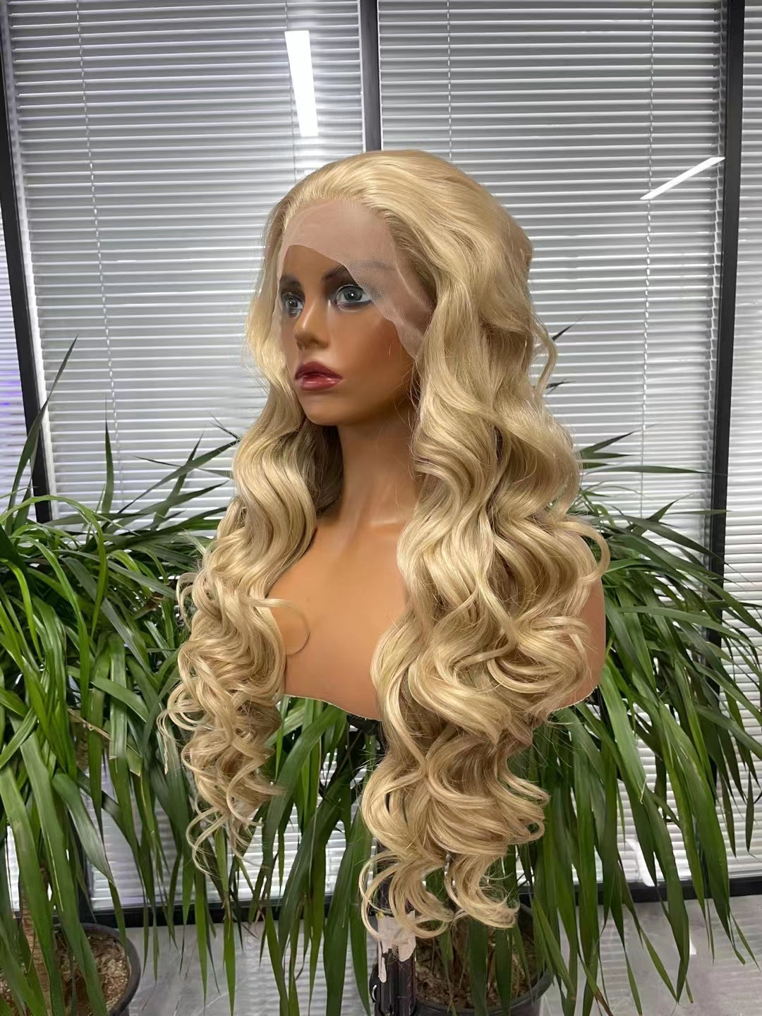Long Wave BLONDE #613 FRONTAL LACE WIG