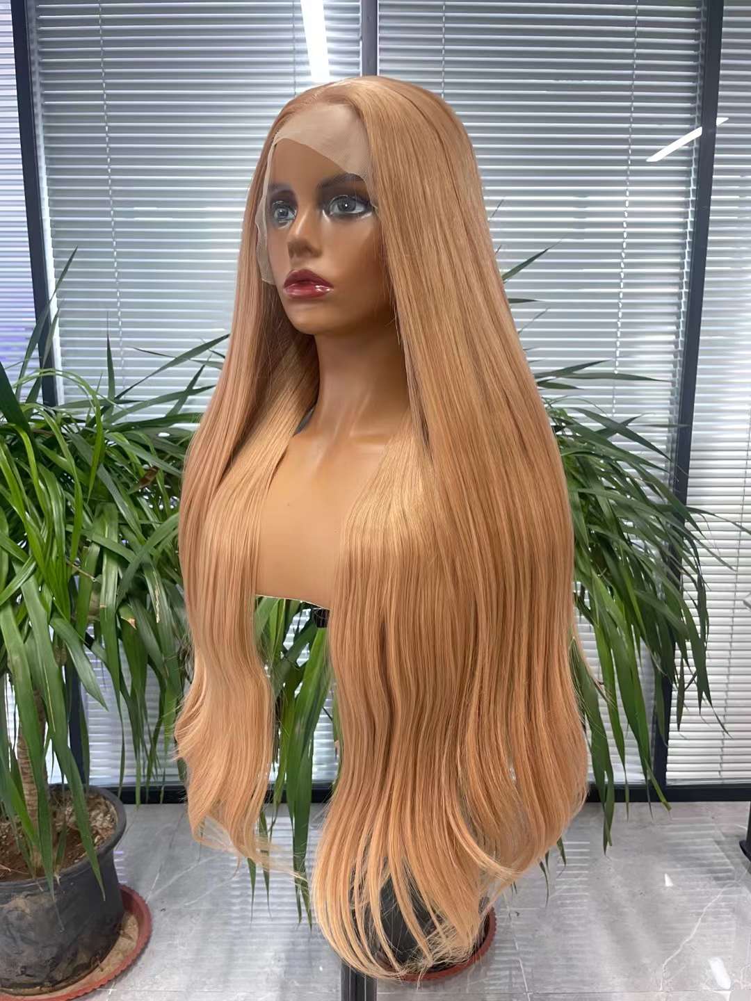 Lace Frontal Wig Body Wave Blonde 16# Wigs HD Transparent Lace Wigs