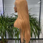 Perruque frontale en dentelle Body Wave Blonde 16 # Perruques Perruques en dentelle transparente HD