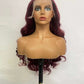 99J Body Wave HD Lace Front Perruques de cheveux colorés pré-plumés pour femmes