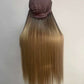 Guarantee Highlight Wigs Long Straight Lace Front Wigs