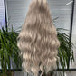 Natural Mixed white Brazilian Body Wave Curly Wigs