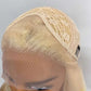 Elegant Blonde Gradient Black Long Wig Straight Wig