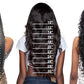 Natural Color Straight 13x4 Lace Frontal Wig