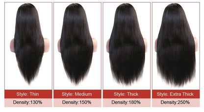 Wine Fumi Human Hair Straight Fringe Wigs