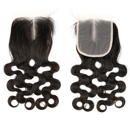 1b # Body Wave Fumi Hair 4x4 Lace Closure Noir naturel