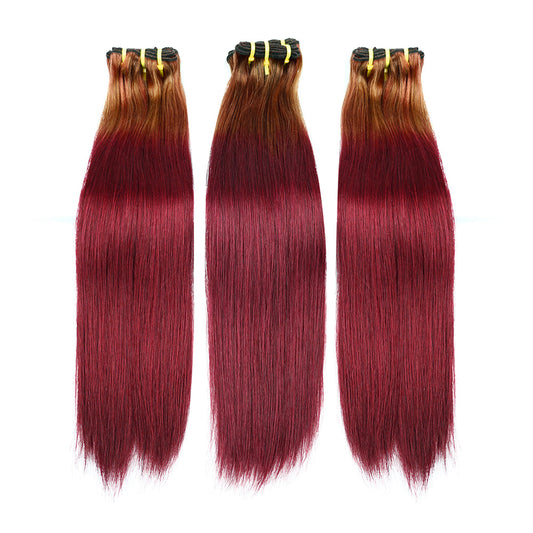 4/99J # cheveux raides Fumi 3 faisceaux de cheveux tisse