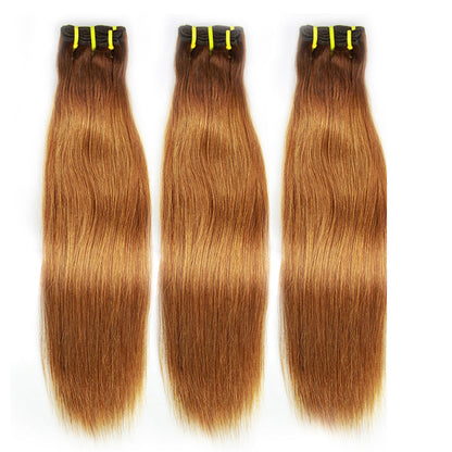 4/30 # cheveux raides Fumi 3 faisceaux de cheveux tisse