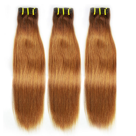 4/30 # cheveux raides Fumi 3 faisceaux de cheveux tisse