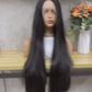 Highlight #1b Straight Lace Wig Lace Frontal Wig For Women