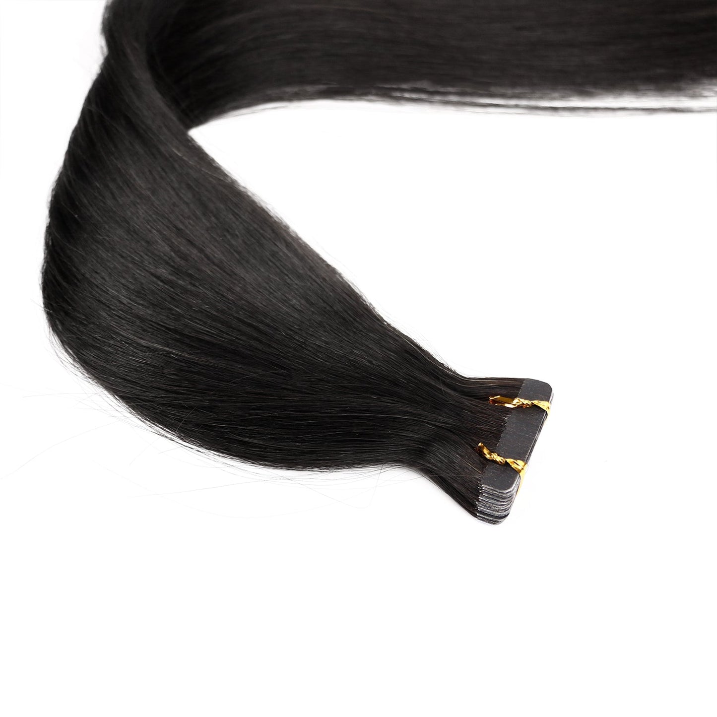 Bande droite de cheveux humains de Vierge de nature dans l'extension de cheveux