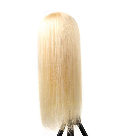 Perruque frontale en dentelle blonde 613 # droite 13 x 4