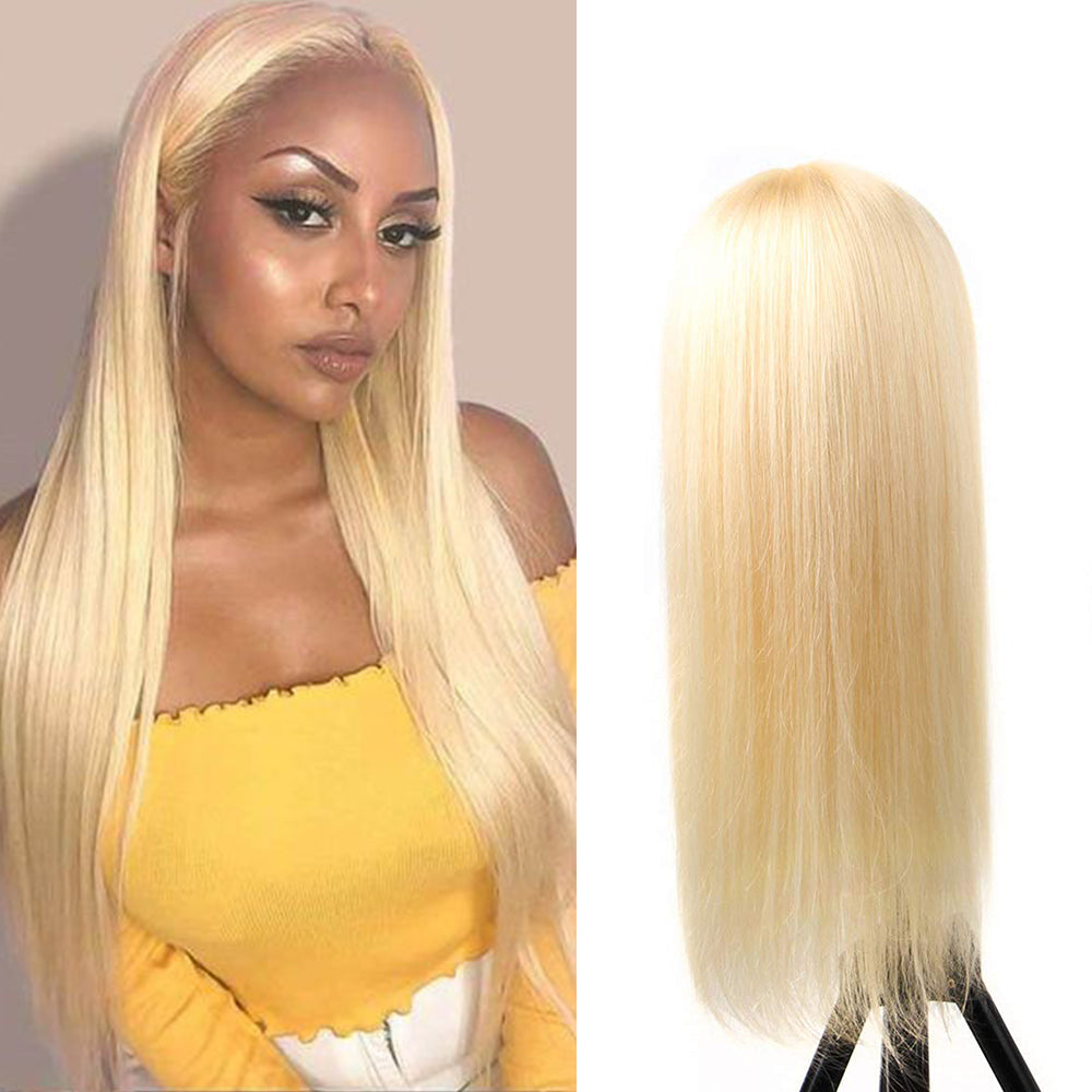 Blond 613# Straight 13x4 Lace Frontal Wig