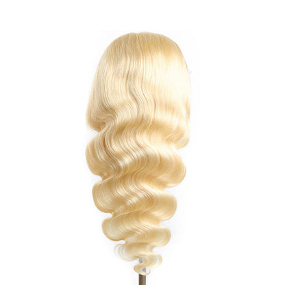 Perruque frontale en dentelle blonde 613 # Body Wave 13x4