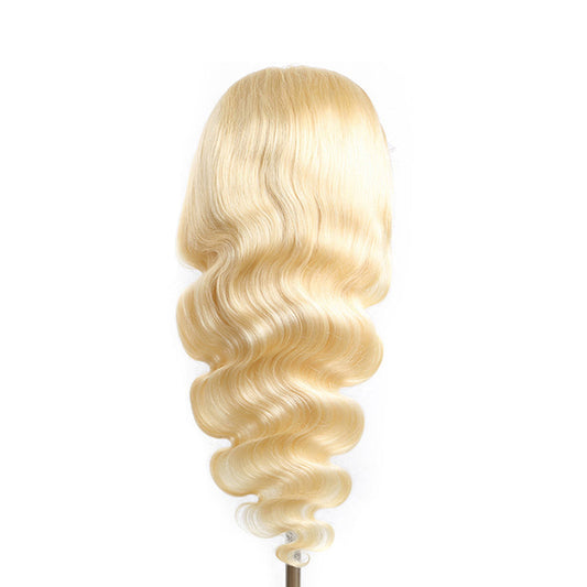 Perruque frontale en dentelle blonde 613 # Body Wave 13x4