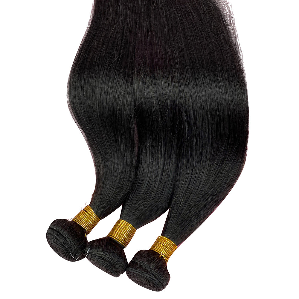 Guarenteehair Brand 100% Unprocessed Silky Straight Human Hair Bundles GHA8ST01