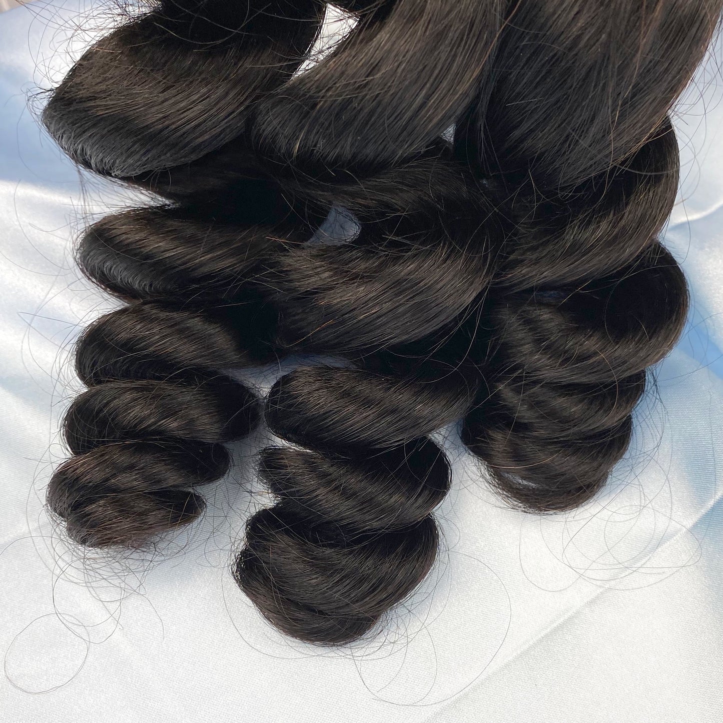 Loose Wave 100% Cheveux Humains 3 Faisceaux Noir Naturel