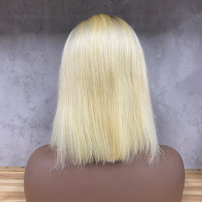 Mix Color Blonde 613 Remy Human Hair Bob Wig