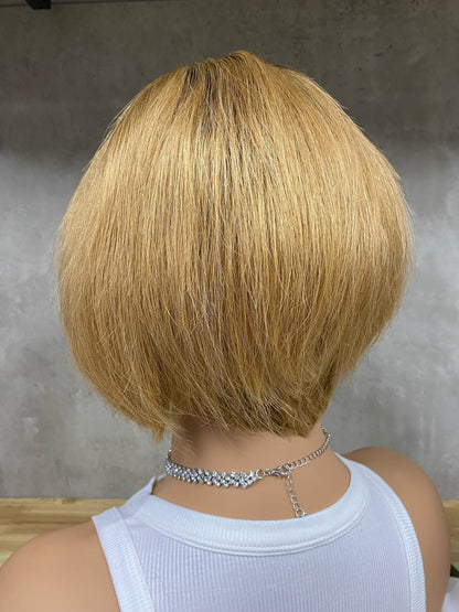 Perruques de Cheveux Humains de Haute Qualité à Partie en T Frontale Remy