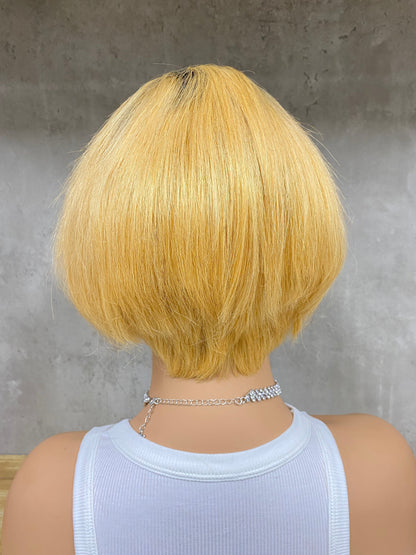 Perruques de Cheveux Humains de Haute Qualité à Partie en T Frontale Remy