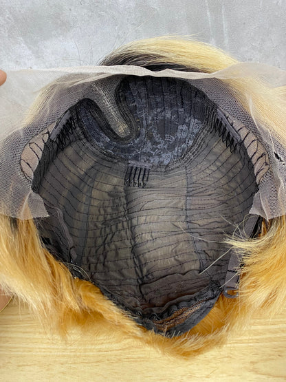Perruques de Cheveux Humains de Haute Qualité à Partie en T Frontale Remy