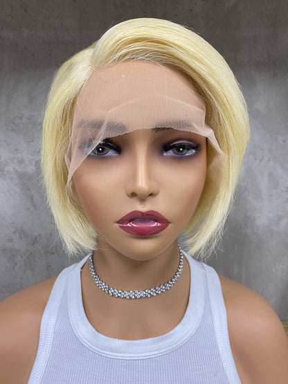 Perruques de Cheveux Humains de Haute Qualité à Partie en T Frontale Remy